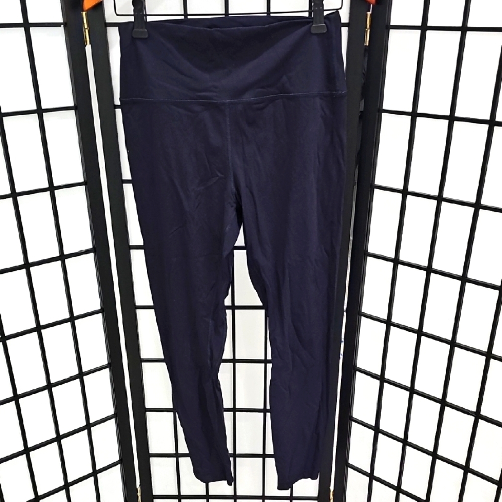 Black High-Waisted Navy Leggings